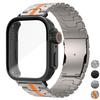 Ремешок из нержавеющей стали+ЧехолДля Huawei Watch Fit 4/4 Pro Ремешок Металлический браслет Заменить на Ультра ПК Чехол Наручный браслет Для Huawei Fit3