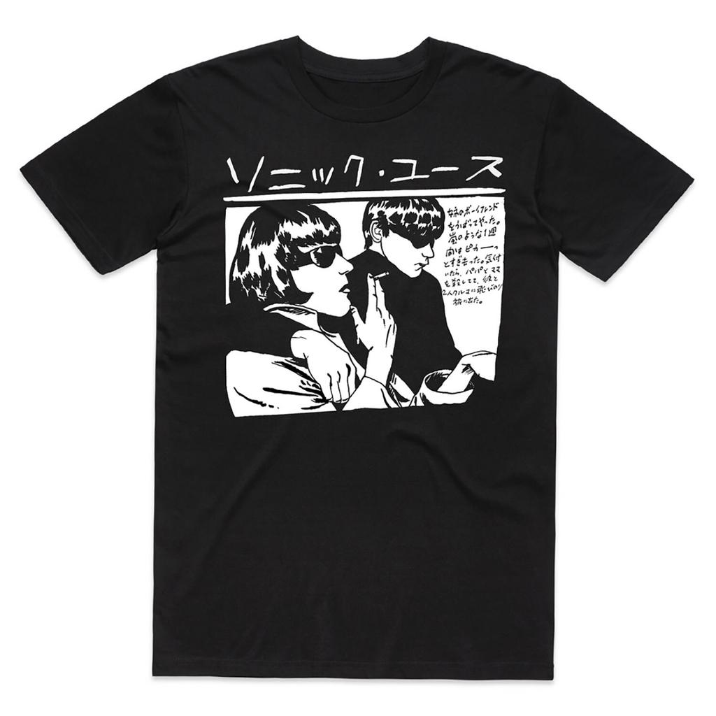 Youth Japanese Black Goo Black Unisex T-Shirt