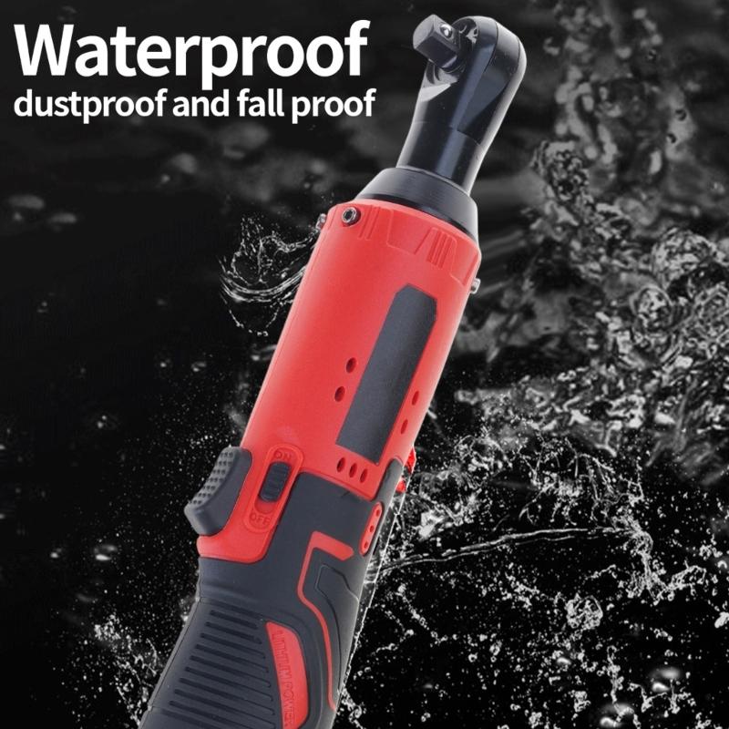 Беспроводной набор трещоточного ключа Функциональный электрический трещоточный ключ 18 В Мощный трещоточный инструмент для различного применения