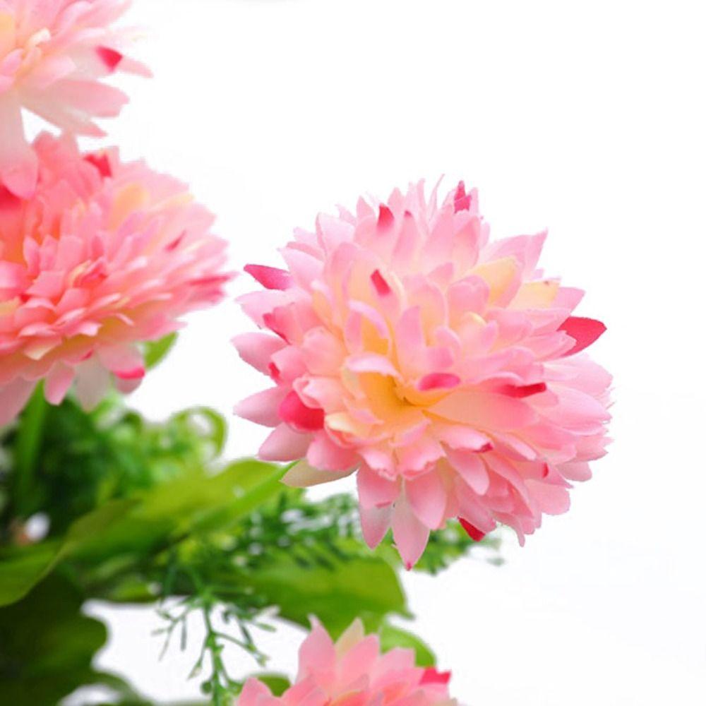 Реалистичные искусственные цветы хризантемы 10 головок искусственный букет поддельные цветы украшение дома