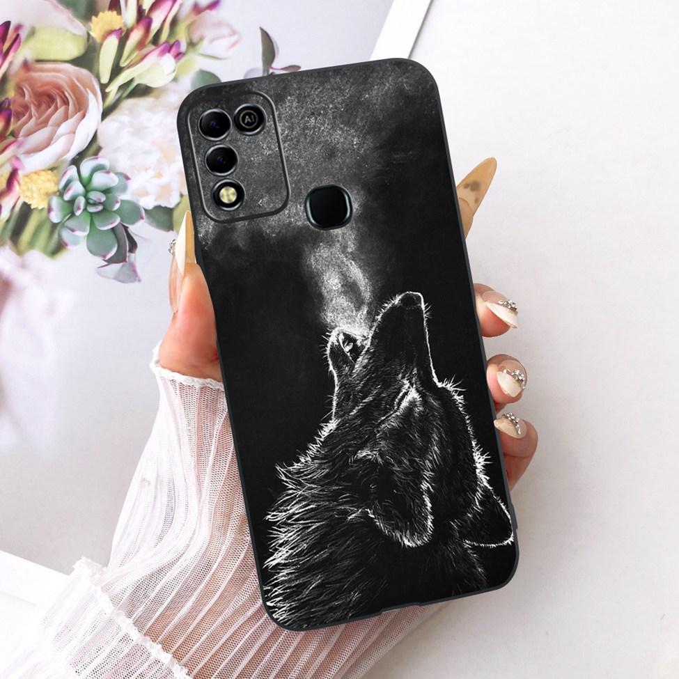 Чехол для Infinix Hot 11 Play Чехол Роскошный Модный Забавный Милый Расписной Силиконовый Чехол для Телефона для Infinix Hot 11Play