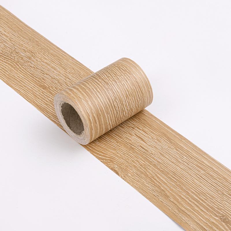 Самоклеящаяся накладка под дерево для плинтуса и дверной коробки - Водонепроницаемая наклейка для реставрации мебели и подоконников.