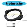 L8RE Sand Filter Clamp Collar Rings Flange Valves Clamp Pool Maintenance Set
