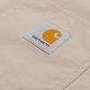 Carhartt WIP Логотип Рабочая рубашка с коротким рукавом и множеством карманов Мужские рубашки Хаки CHXSRI028804G-KHX