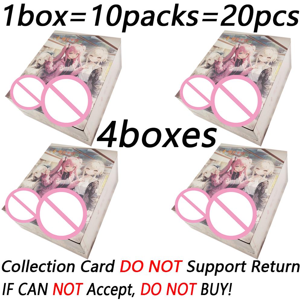 Anime Game Goddess Hobbies Collection Cards Enchanting Charm Character Cute Maid Outfit Series Theme Film Cards Unique Toy Gift