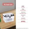 Nuomin Dual-Use Compact Car Refrigerator: 12V/24V for Truck, Car, or Home - Japanese & American Specs