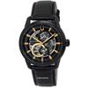 Classic Sutton Black Skeleton Dial Automatic 98A283 Men's Watch
