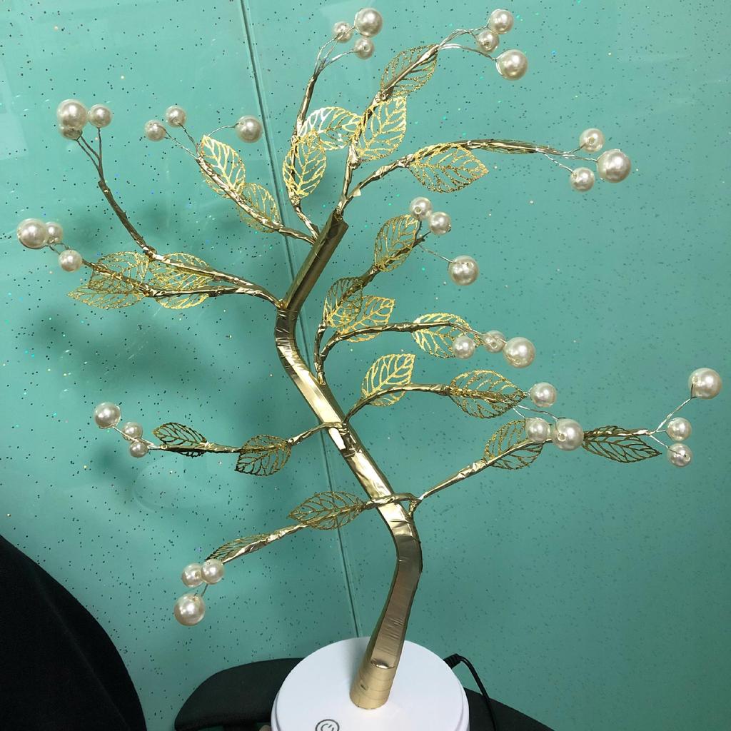 LED Tree Ornamental Happiness Christmas Lights Decoration for the Holidays