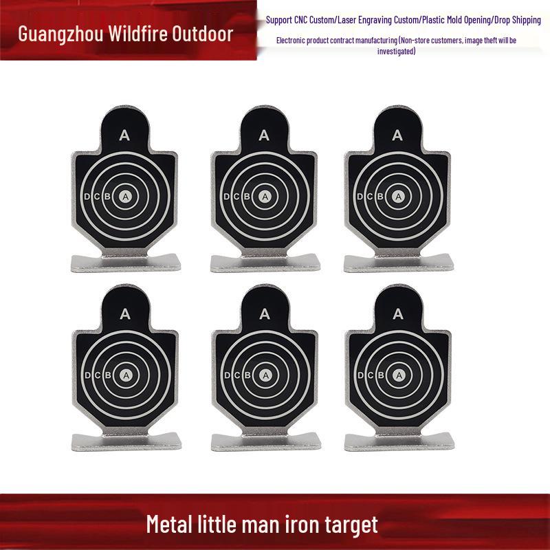 Прочный воин Игрушечный пистолет с мягкими пулями с металлическими падающими мишенями