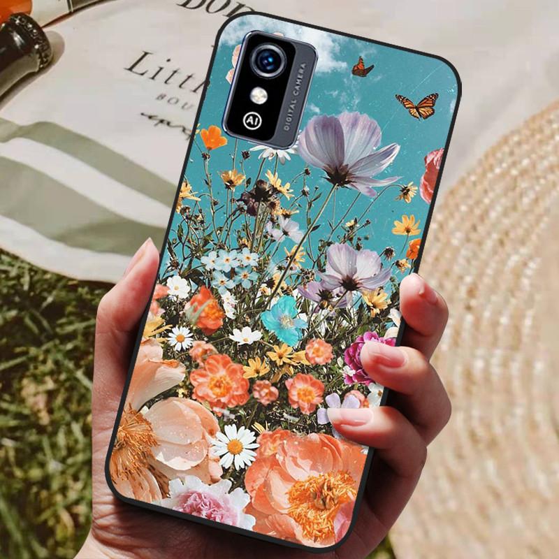 For ZTE Blade L9 Case Silicon Back Cover Phone Case for ZTE Blade L9 Cases L 9 BladeL9 2021 Soft bumper coque Fashion Shells