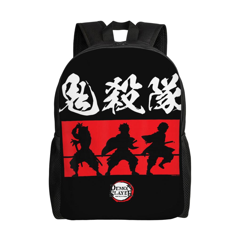 Рюкзаки Клинок, рассекающий демонов Kimetsu no Yaiba Незуко Пробужденный демон Daypack mochila Для офиса Ретро Моющийся Rucksack