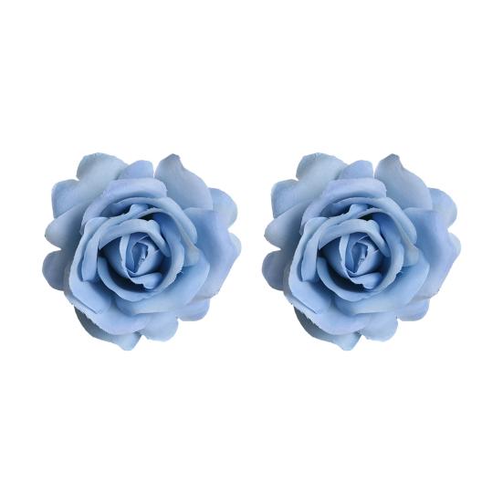 2 шт. 7 см искусственная голова розы красочные реалистичные многоразовые неувядающие DIY домашний офис свадебные украшения маленький цветок из искусственного шелка для взрослых секс-одежда