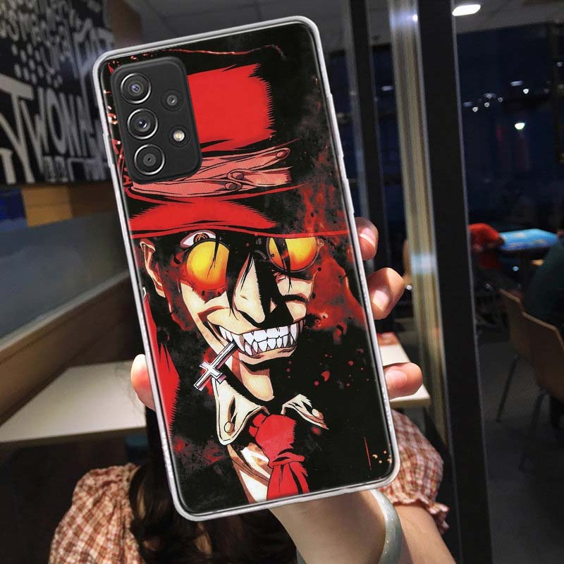 Чехол для телефона Alucard Helsing для Samsung A54 A57 A37 A17 A14 A15 A12 A24 A34 A55 A35 A25 A52S A07 A05S A04S A22 A32 A72 Galaxy Not