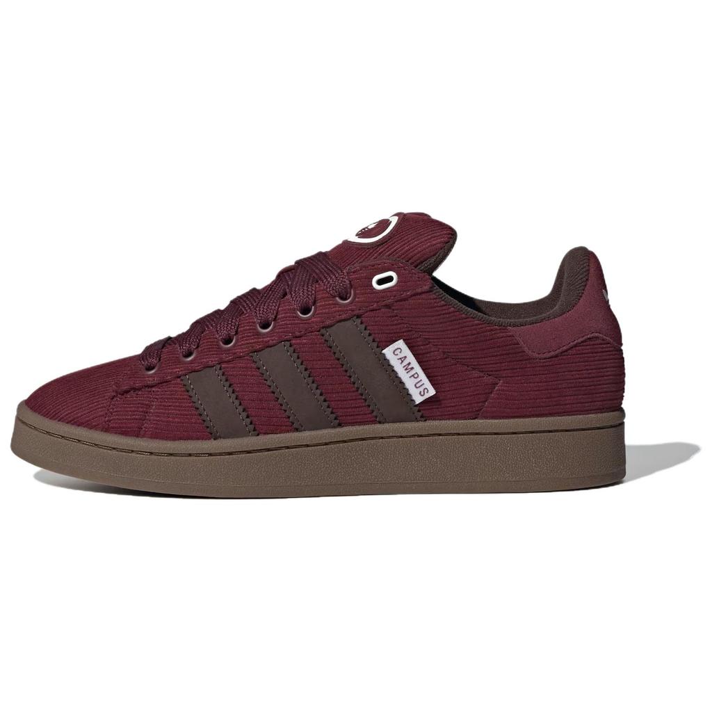 Adidas Campus 00s Shadow Red Gum Men Sneakers Dark-Brown Cloud-White ID1420
