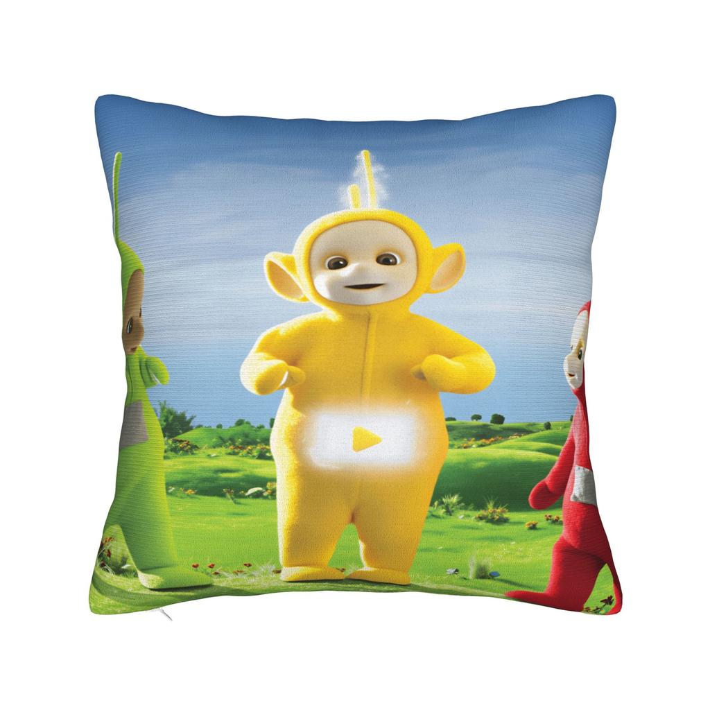 T-TeletubbiesED Pillow Case Retro Trendy Pillow Cover Comfy Pillowcases For Living Room Bed Chair