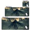 Игровой коврик для мыши PC Bloodborne, настольный коврик, большой, нескользящий, с защитой от истирания, для мыши и клавиатуры, эргономичный, офисный, резиновый, домашний, индивидуальный, для стола