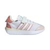 Adidas Originals Country Xlg Comfortable Versatile Low Top Kids Casual Shoes Kids Casual Shoes White Brown Pink IF6898