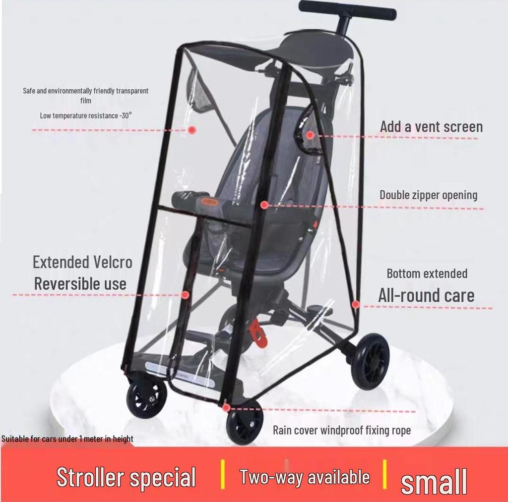 Universal Winter Warm Stroller Rain and Windproof Cover