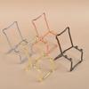2Pcs Cute Desktop Chair Phone Stand Creative Mini Stool Phone Bracket  for Table Display