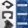 Center Console Cup Holder Replacement Pad Black Compatible With Ford F150 2004-2014 Center Console Cup Holder Pad
