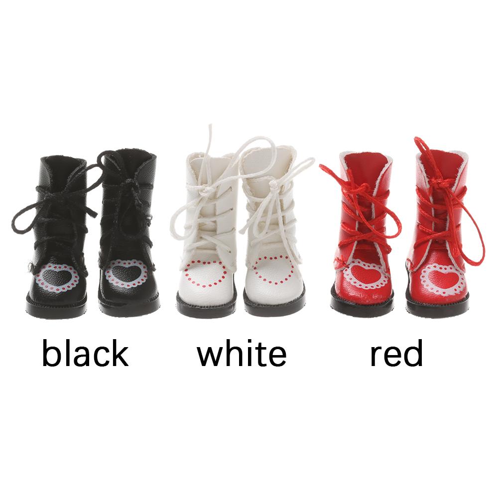 Bandage Birthday Gifts Children Doll Accessories 1/6 Doll Doll Boots PU Leather Shoes Shoes