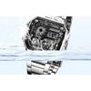 Casio Подсветка Серебристо-черные Цифровые Часы AE1200WHD-1A Черные Часы AE-1200WHD-1A AE-1200WHD-1A
