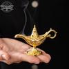 Классические редкие лампы Hollow Legend Aladdin Magic Genie для благовоний, ретро-лампы Wishing Oil Lamp для домашнего декора, подарок