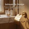 Exquisite Appearance Paper Roll Holder Copper Toilet Paper Holder Paper Towel Holder  Space Saving
