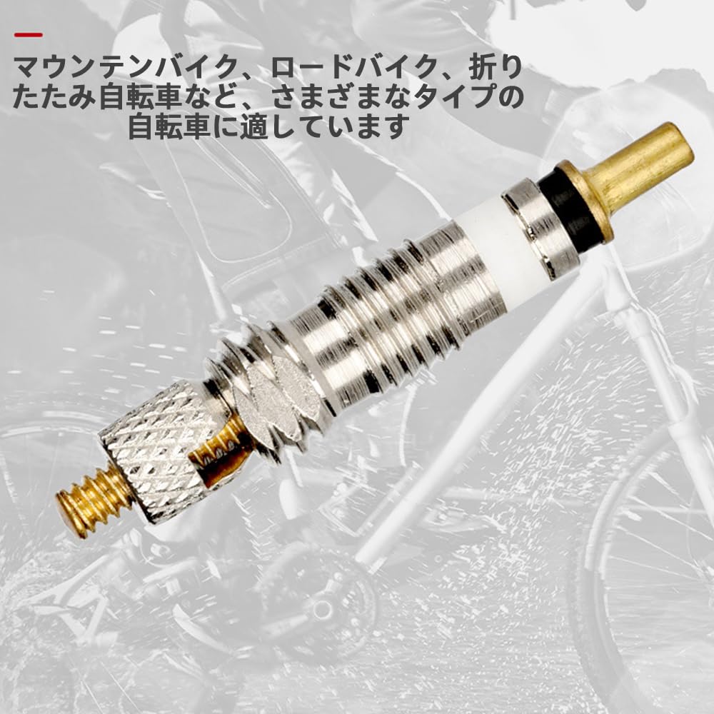 Renjzle Presta Valve Bicycle Insect Rubber Air Bike Высокопрочный французский клапанный сердечник для герметичности без насекомых Удобный портативный инструмент