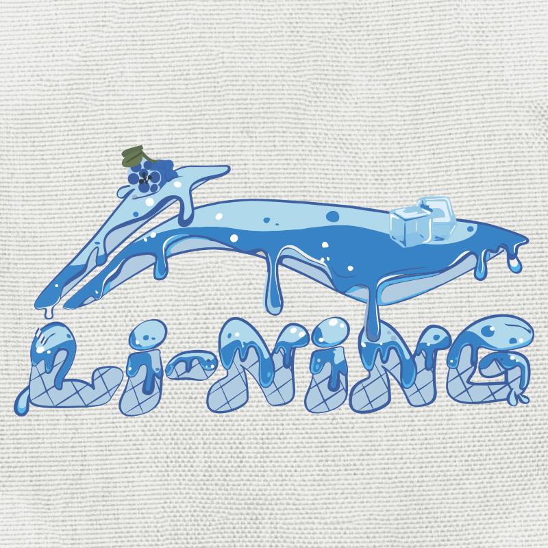 New LiNing Polyester Backpack Unisex White & Blue ABSV313-16