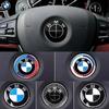BBJF8 1Pcs 45mm Car Steering Wheel Badge Emblem Sticker Auto-Styling for BMW M Performance E36 E46 E90 E60 F10 F30 E39 F20 E87 E92 AAA
