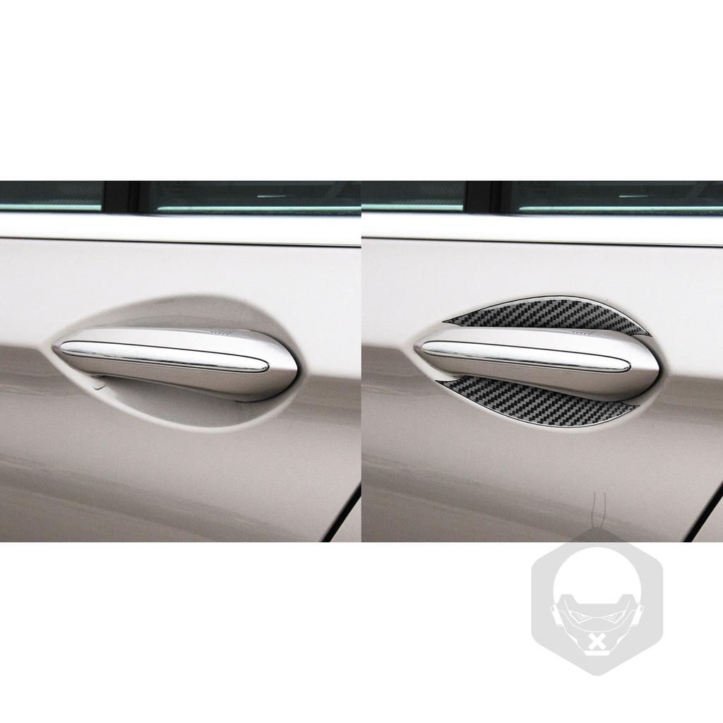 Для BMW 7 серии F01 2009-2014 аксессуары автомобильные наклейки из углеродного волокна для внешней отделки чаши внешней двери