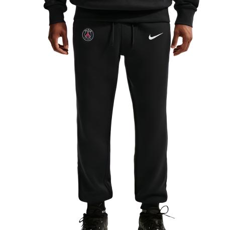 Мужские брюки Nike Paris Saint Germain Вязаные спортивные штаны Мужские черные брюки со средней манжетой