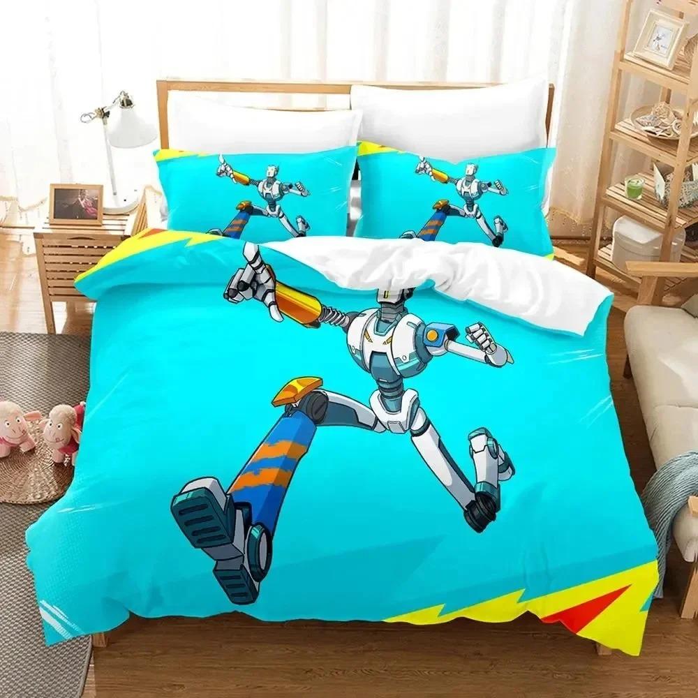 Комплект постельного белья Hi-Fi Rush с аниме-игрой, пододеяльник, стеганое одеяло, наволочка, одеяло размера «king-size», комплект постельного белья для мальчиков и взрослых