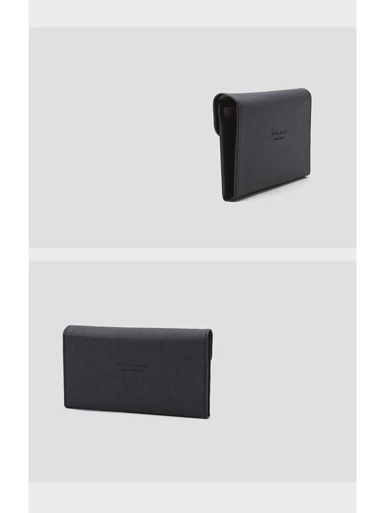 Xiangyin RFID держатель для паспорта и удостоверения личности Trifold - новый популярный дорожный кошелек