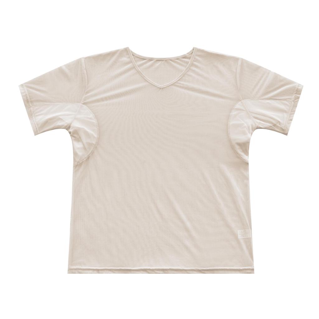Men's Mesh Underarm Sweat-Absorbing Vest & Shirt Set