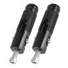 2Pcs Footrests Folding Foot Rests Pegs Rear Pedals Set Parts Black Sliver Universal Aluminum Alloy for Motorcycle Motor Bike