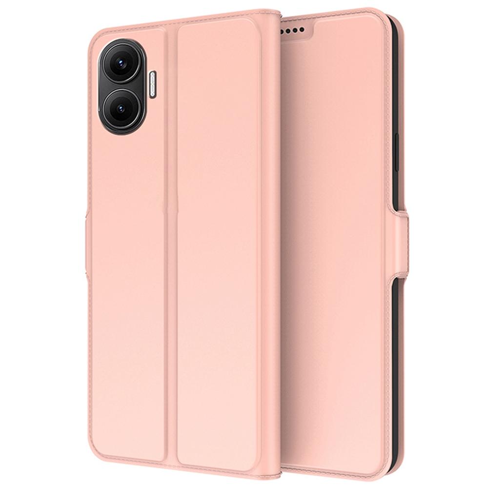 For Xiaomi Poco F7 5G/Redmi Turbo 4 Pro 5G Case Shockproof TPU Inner Shell Leather Phone Cover Card Slot