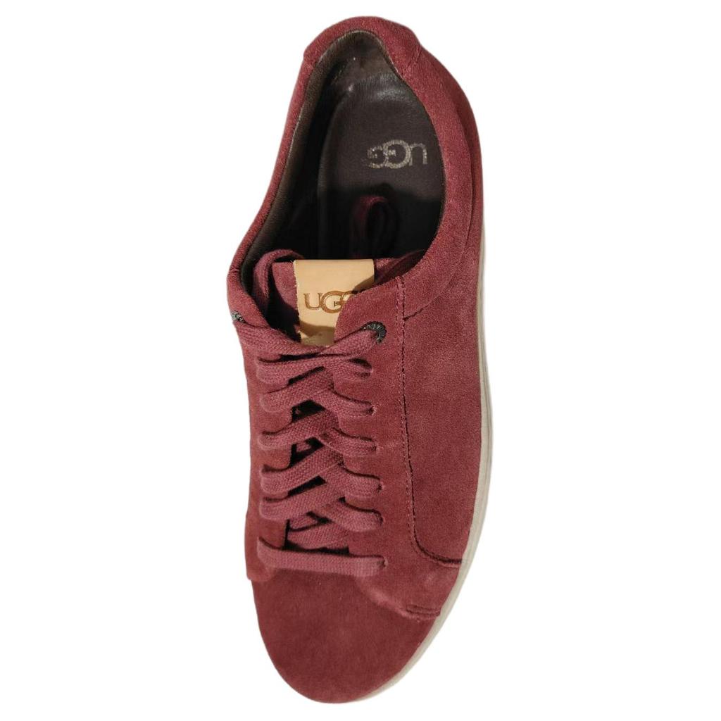 UGG Cali Low Top Lace-Up Sneakers Men Sneakers Deep-Red 1020133-PNR