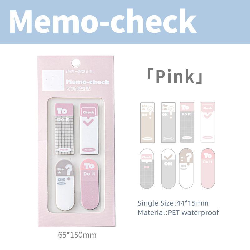 120 листов/пакет Ins, простой липкий блокнот для заметок, прозрачный видимый блокнот для студентов, канцелярские принадлежности, планировщик, заметка, школьные аксессуары