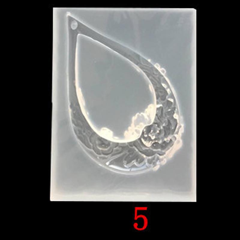 Форма для торта кристалл эпоксидная уф-клей имитация нефрита гирлянда с отверстием кулон аксессуары ручной работы плесень