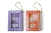 Panami Metallic Yarn Craft Kit, Travel Pass Case, Orange/Purple, TC-114