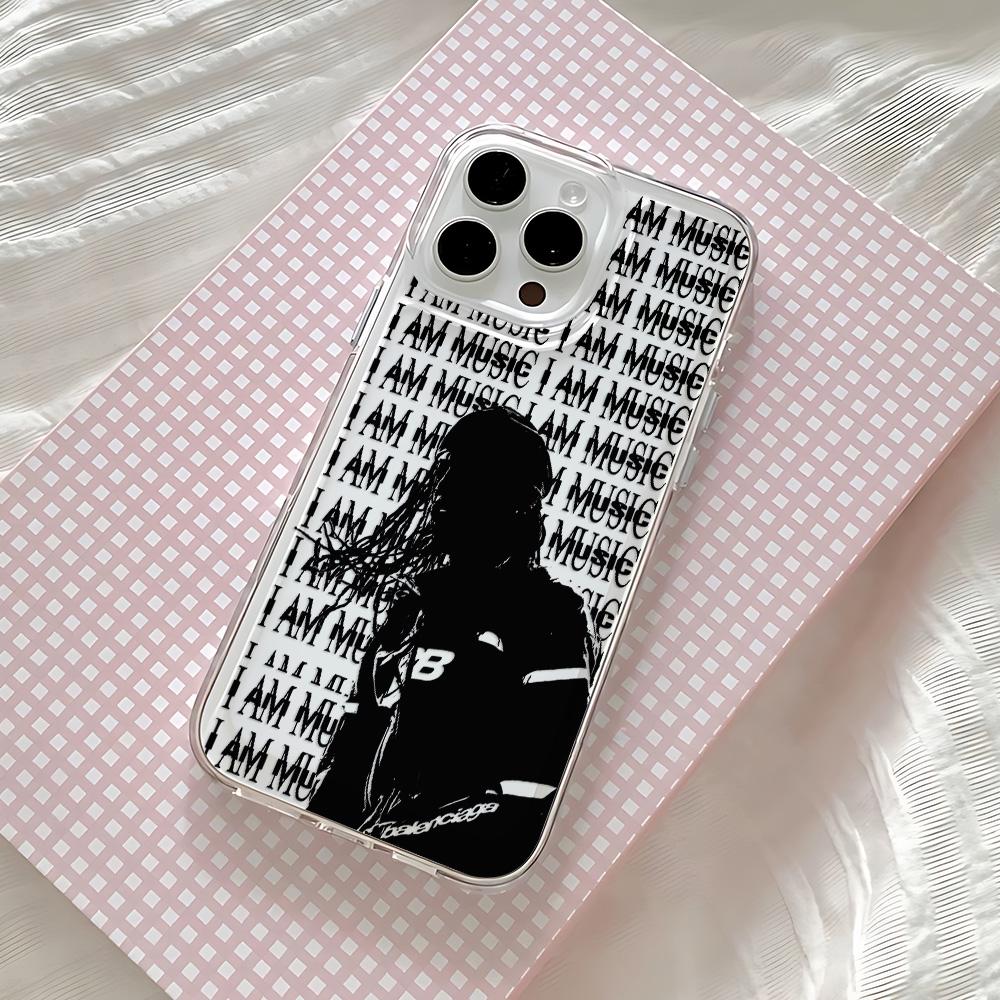 Чехол для телефона Hot P-Playboi Cartis I AM MUSIC для iPhone 17 16 16e 15 14 13 12 11 Mini Pro Max X XR XSMax 7 8 Air Plus Задняя крышка