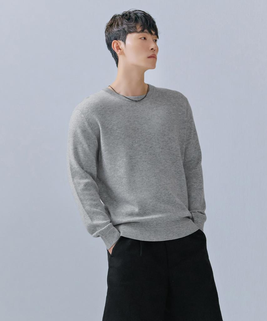 CHASECULT Men'S Basic Round Neck Knit-Cfzk5211C0B