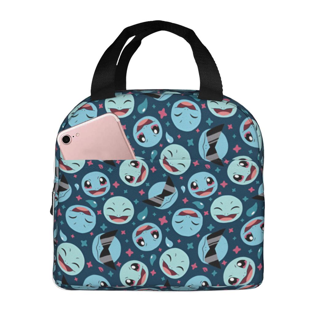 Custom S-Squirtles Lunch Bag Women Thermal Cooler Insulated Lunch Boxes for Adult Office