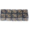 10 шт. Набор кубиков Dnd Плюс1 Минус1 D&D Позитивный Негативный Magic Gathering Токен Игровые Аксессуары