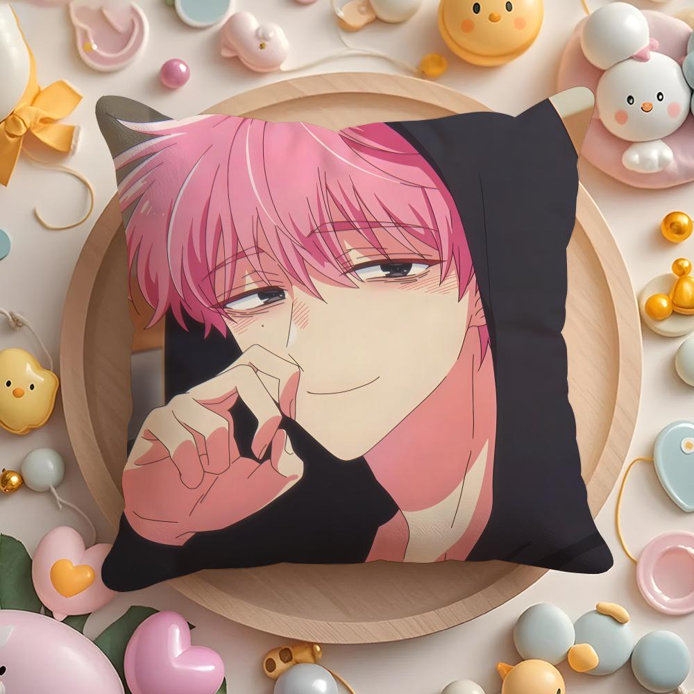 Подушка-чехол Tamon's Anime B-B-Side для дома и автомобиля, многоцелевой чехол для подушки - Двусторонний, мягкий и прочный для повседневного использования