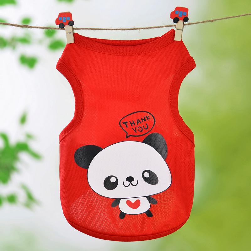 Sweet Fruit Puppy Dog Sleeveless Clothes Summer Pet Vest for Small Dogs Yorkshire Schnauzer Beagle Cat Shirts Mascotas Clothing