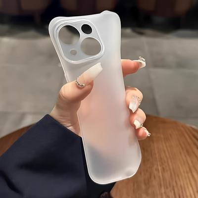 Роскошный ультратонкий мягкий чехол для iPhone 17 Air 16 15 14 Plus 13 12 Mini 11 Pro Max, тонкая матовая полупрозрачная силиконовая TPU задняя крышка