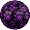 1pc Purple Rose Fantasy Size 5 Soccer Ball Professional Match Training Football Indoor &Outdoor Sports Ball Lightweight Durable m6558